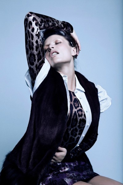 Rie Rasmussen by Francesco Carrozzini for Vs. Magazine F/W 2010 Rie Rasmussen by Francesco Carrozzini for Vs. Magazine F/W 2010