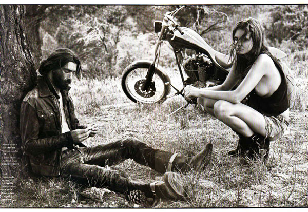 On the Road | Patrick Petitjean & Eniko Mihalik by Sorrenti