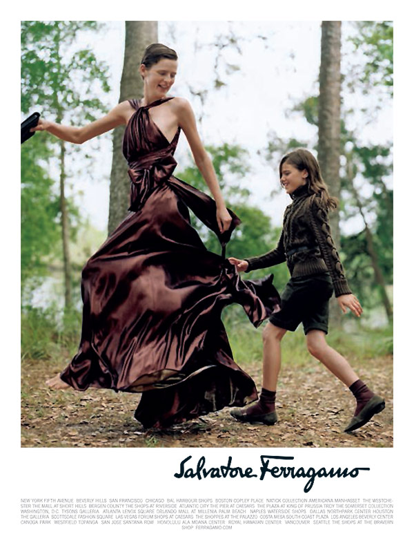 Salvatore Ferragamo Fall 2010 Campaign Preview | Stella Tennant by Bruce Weber