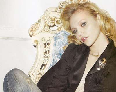 Sasha Pivovarova in ‘Denim Chic’
