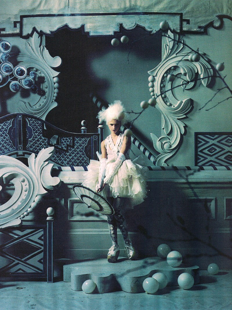 China White | Sasha Pivovarova by Tim Walker