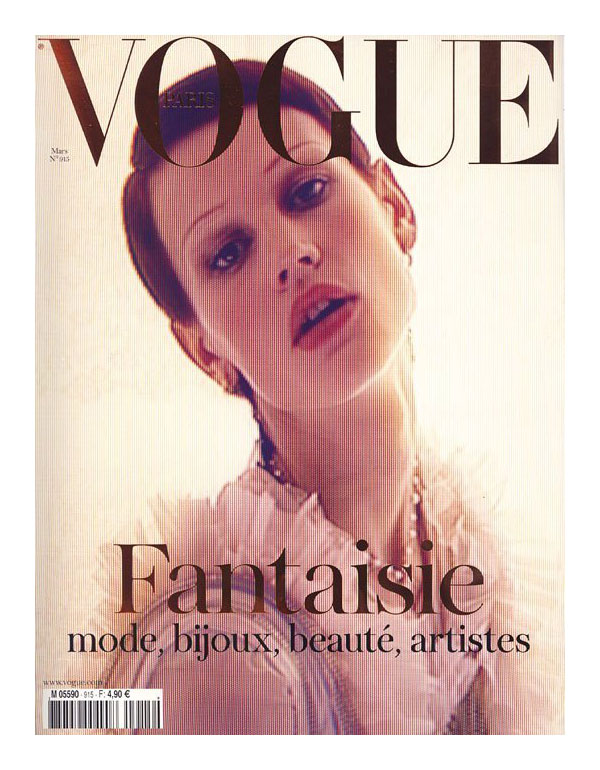 Vogue Paris March 2011 Cover | Saskia de Brauw by Mert & Marcus