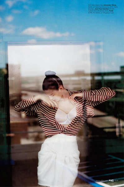 Yulia Kharlapanova by Serge Leblon for Elle US June 2010 Yulia Kharlapanova by Serge Leblon for Elle US June 2010