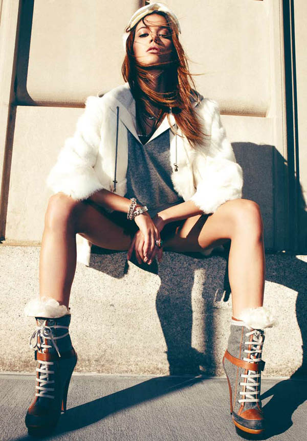 Sheila Marquez for Harper’s Bazaar Spain January 2011 by Nagi Sakai