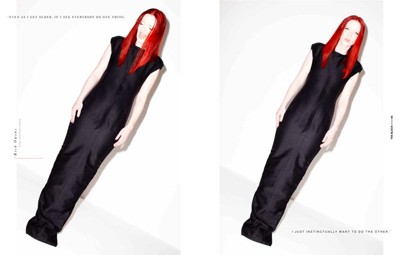 Shirley Manson by Kenneth Cappello for The Block S/S 2012