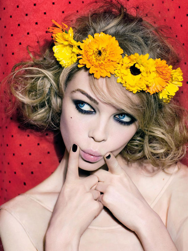 Morning Beauty | Siri Tollerød by Ellen von Unwerth