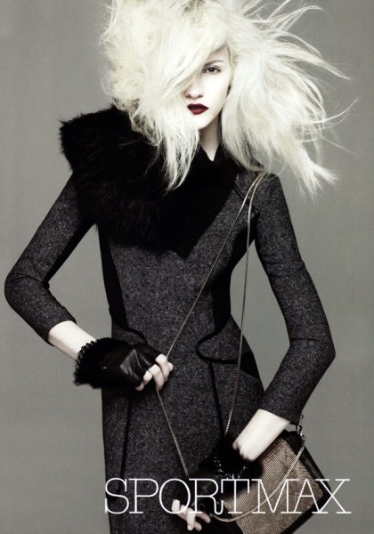 Sportmax Fall 2010 Campaign Preview | Ginta Lapina by David Sims
