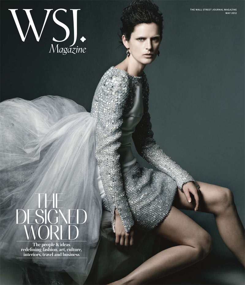 Stella Tennant Covers WSJ Magazine May 2012 in Chanel Haute Couture