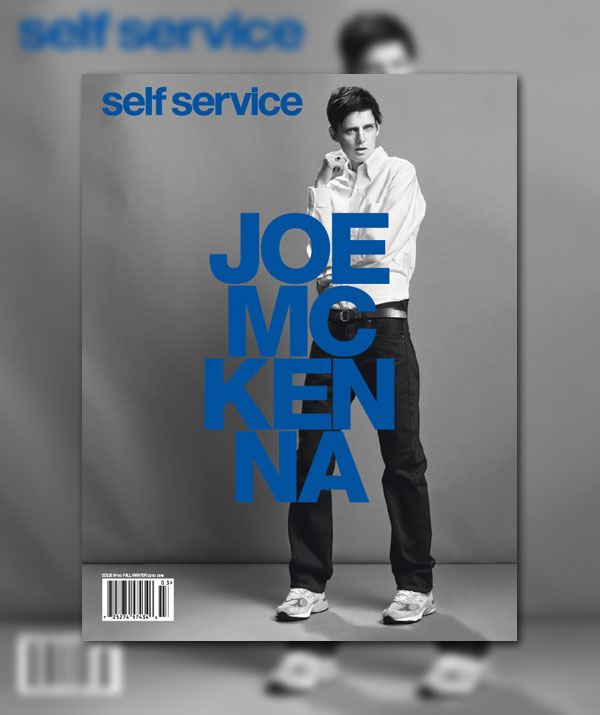 Self Service F / W 2010 Cover | Stella Tennant as Joe McKenna