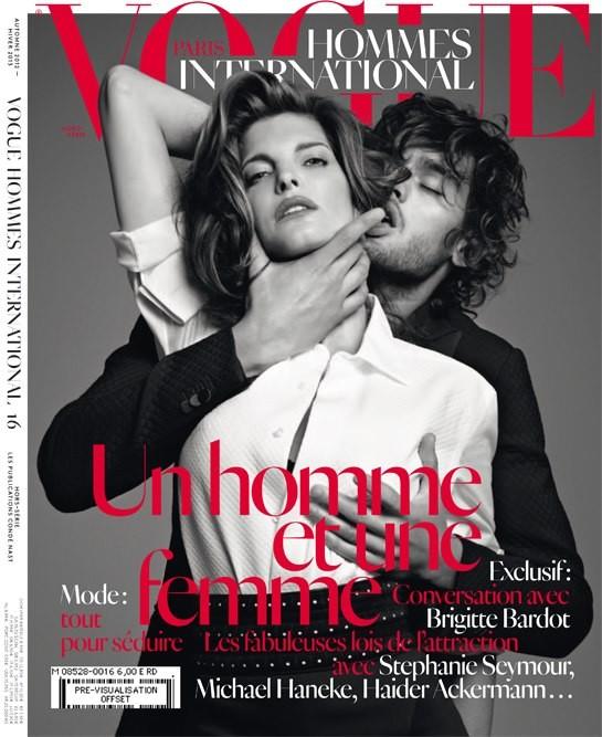 Stephanie Seymour Gets Steamy for Vogue Hommes International’s Fall/Winter 2012 Cover