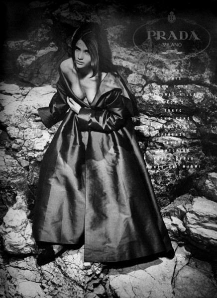 The Supermodel Experience | Helena Christensen for Prada Fall 1990 The Supermodel Experience | Helena Christensen for Prada Fall 1990