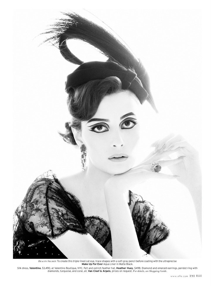 Suzie Bird by Thomas Whiteside for Elle US