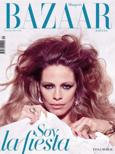 Harper's Bazaar Spain December 2010 Cover | Tanga Moreau by Nico Harper's Bazaar Spain December 2010 Cover | Tanga Moreau by Nico