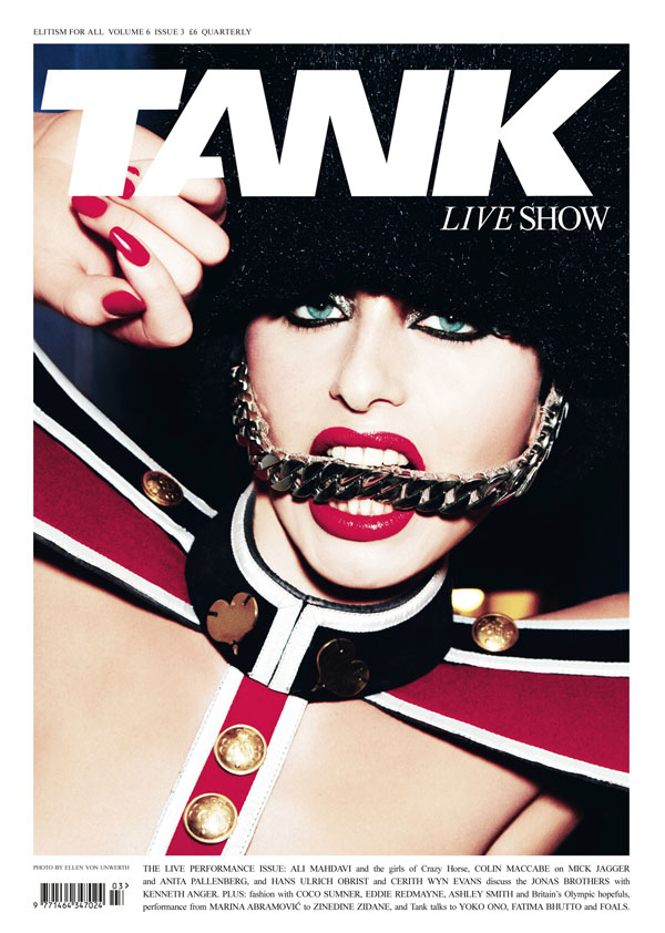 Tank Summer 2010 Cover by Ellen von Unwerth