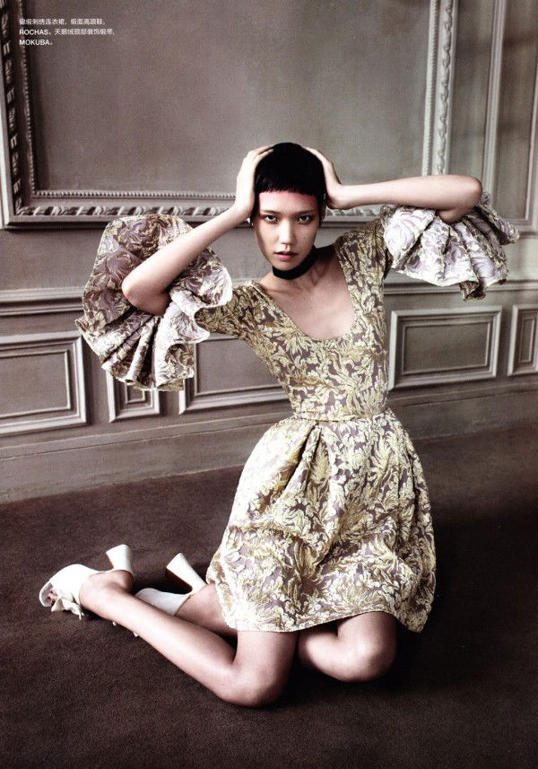Tao Okamoto by John-Paul Pietrus for Numéro China December 2010