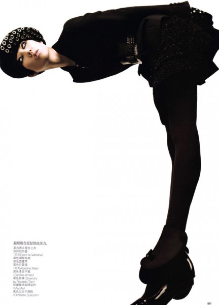 Tao Okamoto by Sølve Sundsbø for Vogue China September 2010 Tao Okamoto by Sølve Sundsbø for Vogue China September 2010