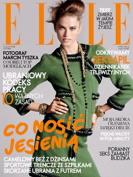 Elle Poland November 2010 Cover | Taryn Davidson by Paul Empson Elle Poland November 2010 Cover | Taryn Davidson by Paul Empson