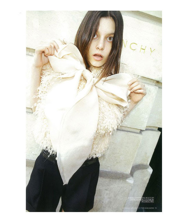 Tati Cotliar by Andrea Spotorno for Ten Magazine Summer 2010