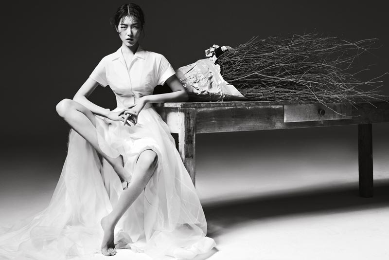 Liu Wen, Anais Pouliot, Querelle Jansen & Others Keep it Natural for The Room S/S 2012