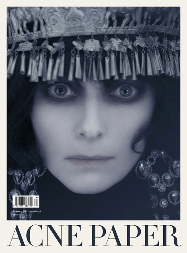 Acne Paper Sweden | Tilda Swinton by Paolo Roversi
