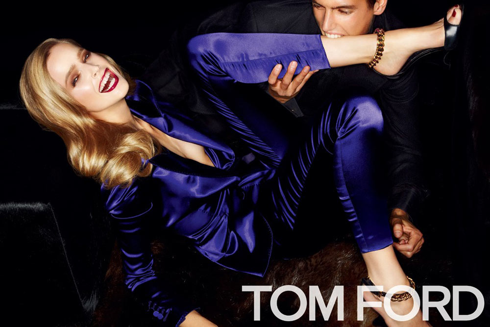 Mirte Maas for Tom Ford Spring 2012 Campaign by Tom Ford