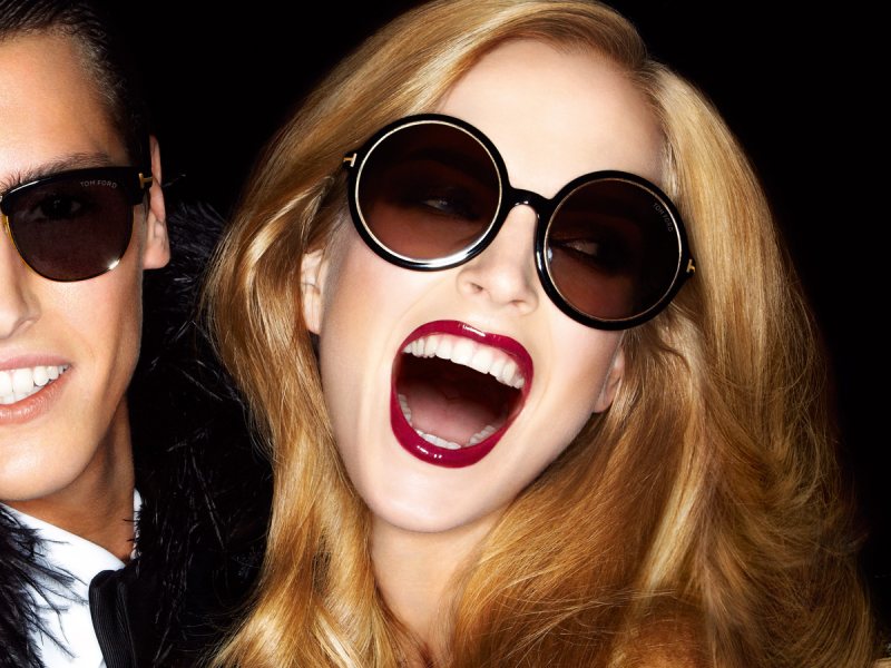 Mirte Maas for Tom Ford Spring 2012 Campaign by Tom Ford