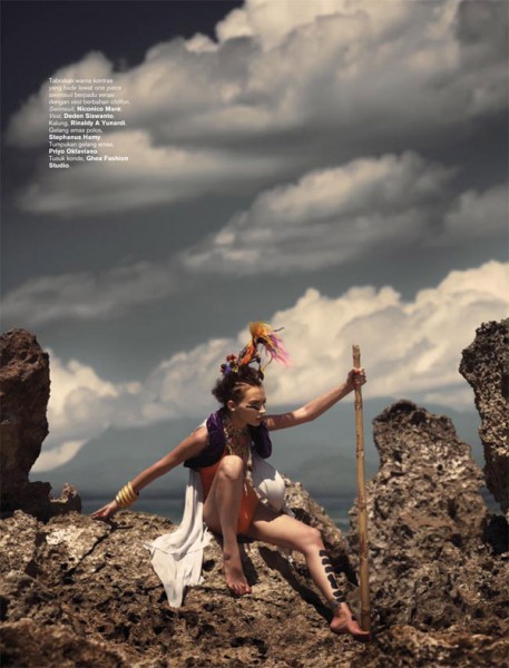 Harper's Bazaar Indonesia | Julia Jamil by Davy Linggar Harper's Bazaar Indonesia | Julia Jamil by Davy Linggar