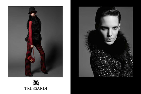 Trussardi 1911 Fall 2010 Campaign Preview | Iris Strubegger by Milan Vukmirovic