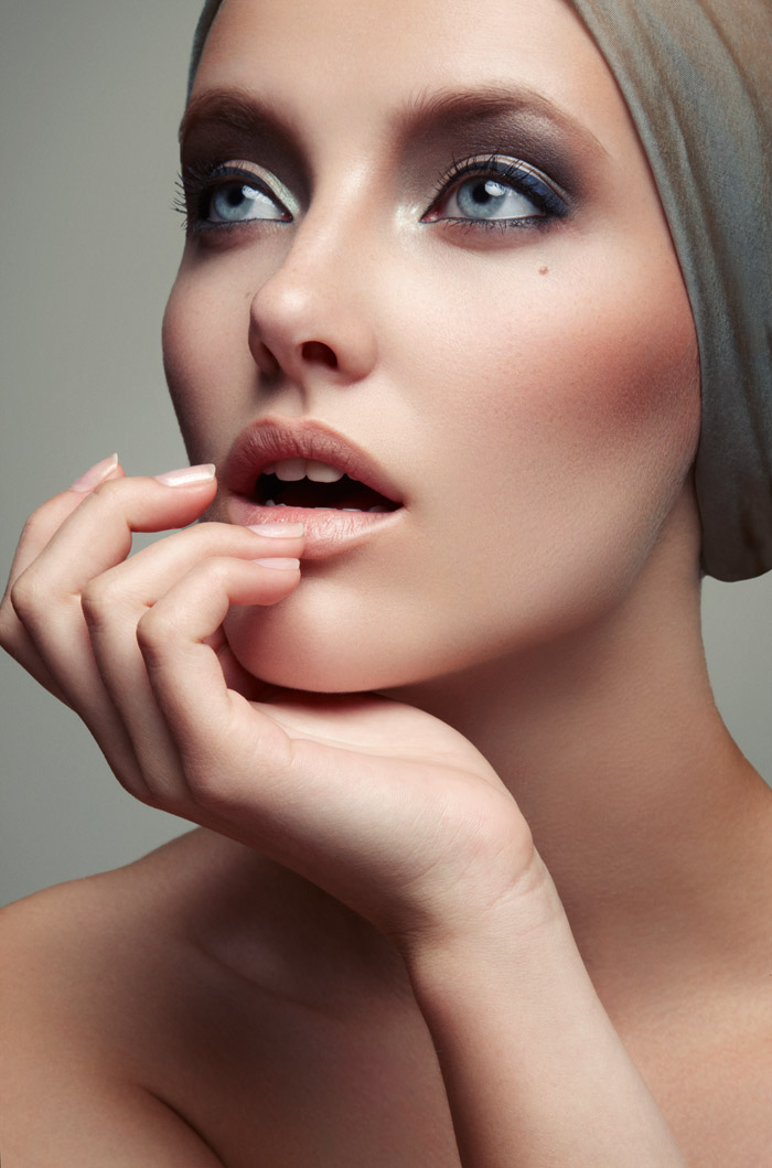 Emily Van Raay Poses in Beauty Snaps by Jeff Tse