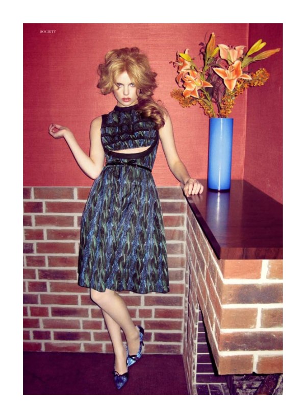 Luize Salmgrieze by Kate Bellm for Tush Winter 2010