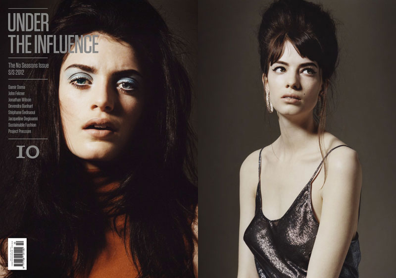 Nik Hartley Captures Milly Simmonds & Emma Wahlberg in ’60s Looks for Under the Influence