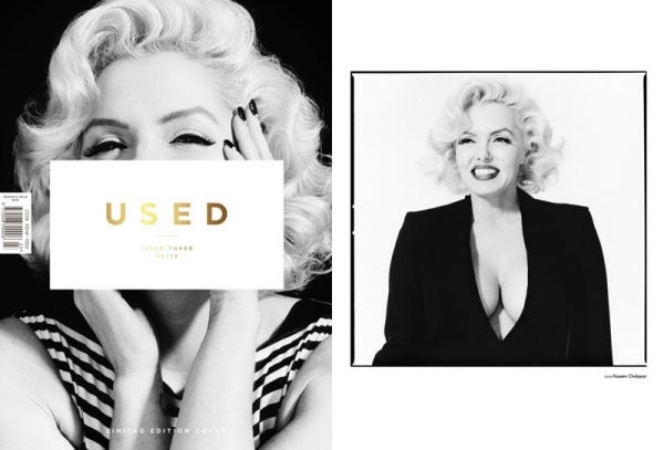 Suzie Kennedy as Marilyn Monroe for Used Magazine S/S 2012 Suzie Kennedy as Marilyn Monroe for Used Magazine S/S 2012