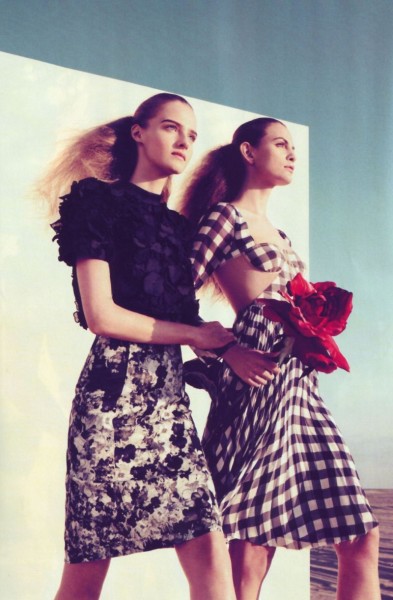 Harper's Bazaar US February 2010 | Amanda Norgaard & Regina Feoktistova by Camilla Åkrans Harper's Bazaar US February 2010 | Amanda Norgaard & Regina Feoktistova by Camilla Åkrans