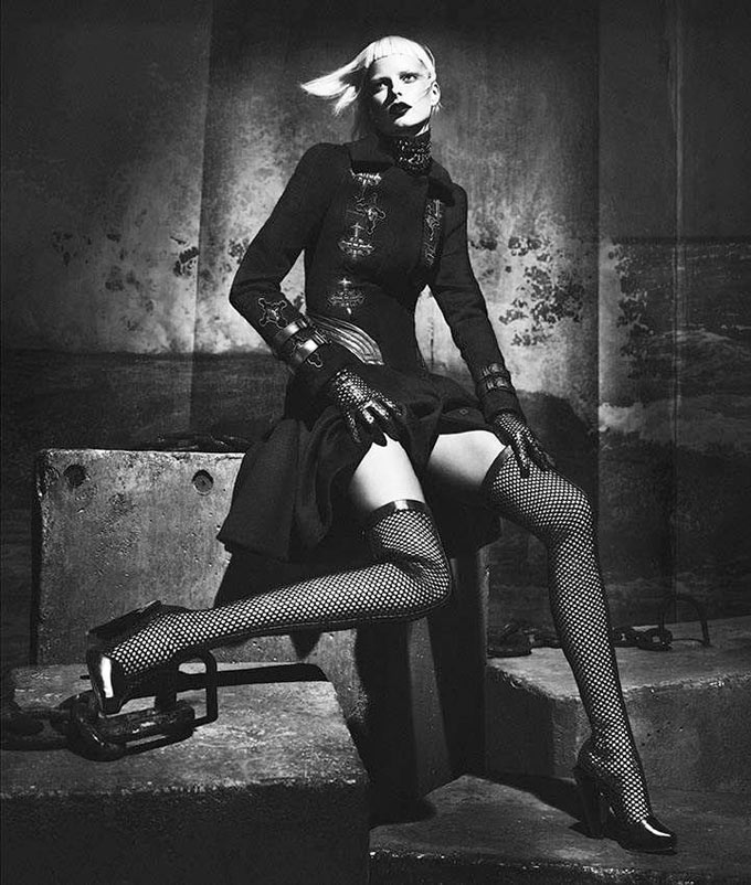 Versace’s Fall 2012 Campaign Stars Dutch Face Elza Luijendijk, Shot by Mert & Marcus