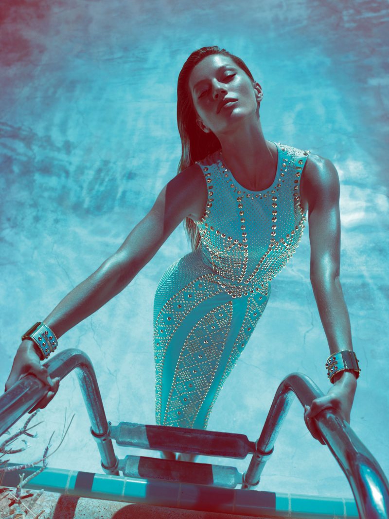 Gisele Bundchen for Versace Spring 2012 Campaign by Mert & Marcus