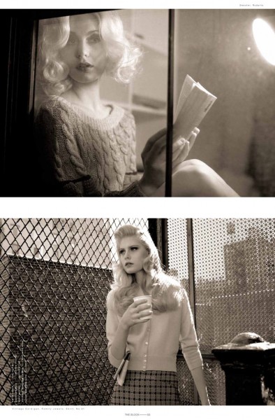 Kate Wagoner by Victor Demarchelier for The Block S/S 2012 Kate Wagoner by Victor Demarchelier for The Block S/S 2012