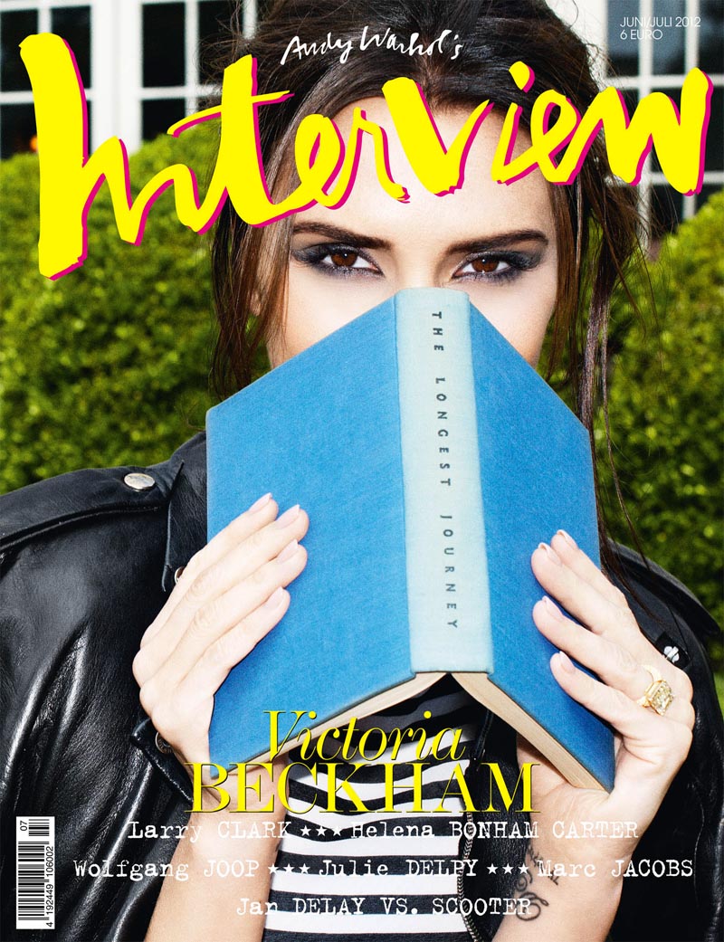 Victoria Beckham is Book Smart for Interview Germany’s June/July 2012 Cover
