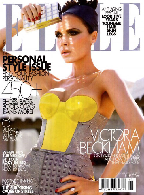 Elle US October 2009 – Victoria Beckham