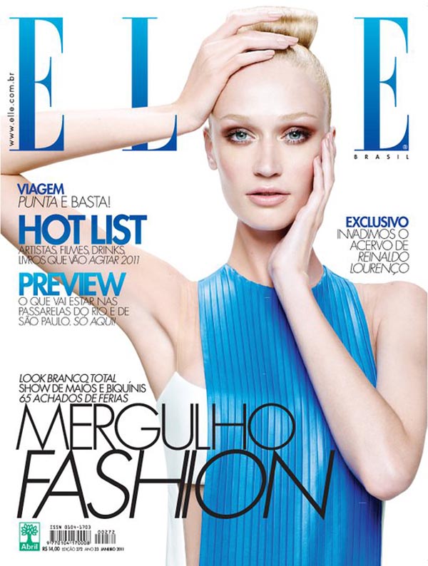 Viviane Orth for Elle Brazil January 2011