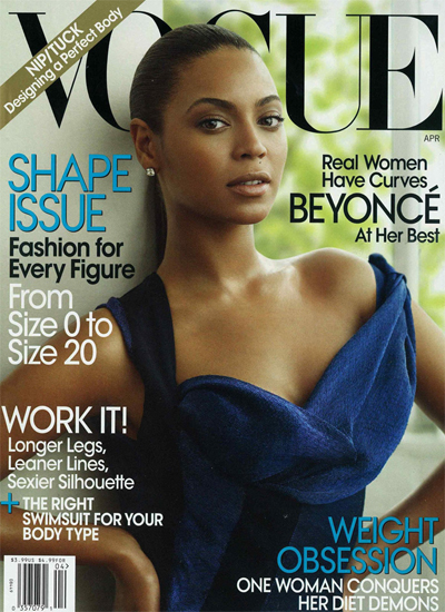 Beyoncé for Vogue US April