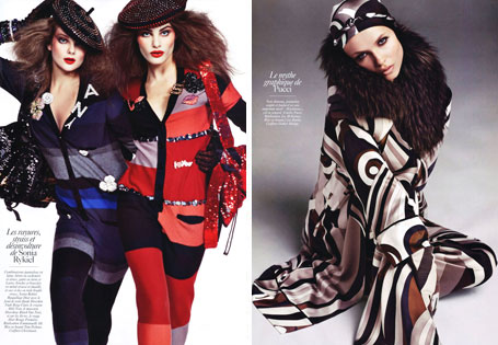 Vogue Paris August 2009 | ADN de la Mode by Inez & Vinoodh (Part 3)