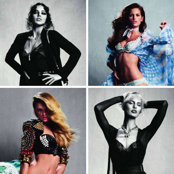 Victoria’s Secret Models by Inez & Vinoodh for Vogue Paris March 2011