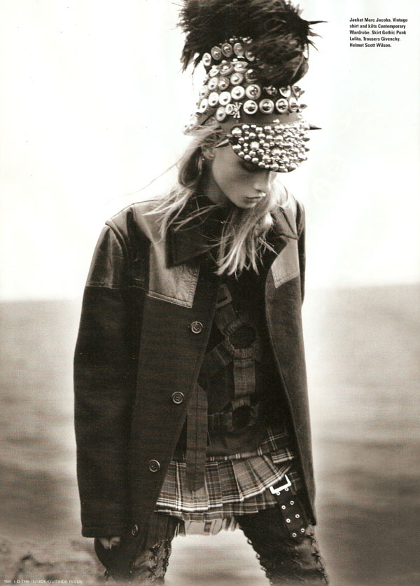 Anna Selezneva is An ‘Eco-Warrior’ for i-D Fall 2009