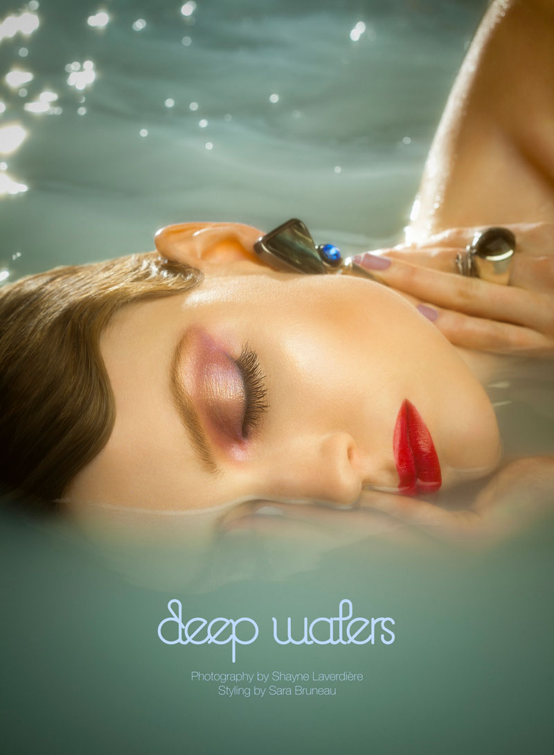 Isabelle G by Shayne Laverdière in ‘Deep Waters’ for Fashion Gone Rogue