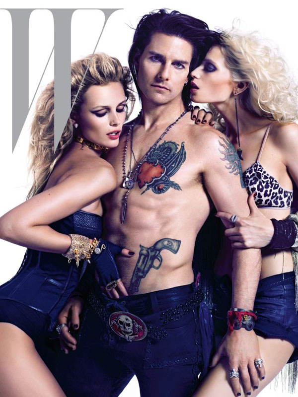 Abbey Lee Kershaw, Edita Vilkeviciute & Tom Cruise Cover W Magazine June  2012 – Fashion Gone Rogue