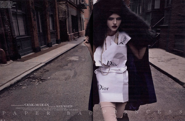 Preview of Sasha by Craig McDean for W September