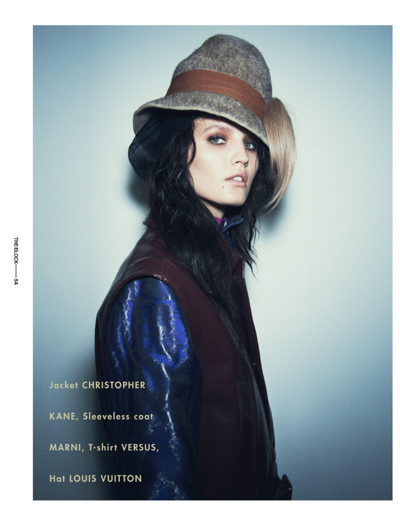 Katlin Aas is Glamorously Grunge for Ward Ivan Rafik in The Block F/W 2012