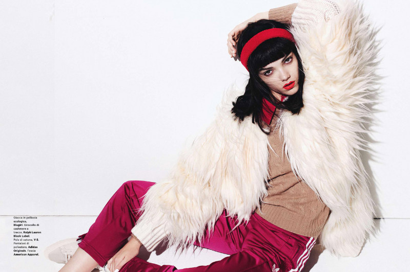 Jenna Earle Mixes Sport and Style for Amica October 2012, Lensed by Takahiro Ogawa