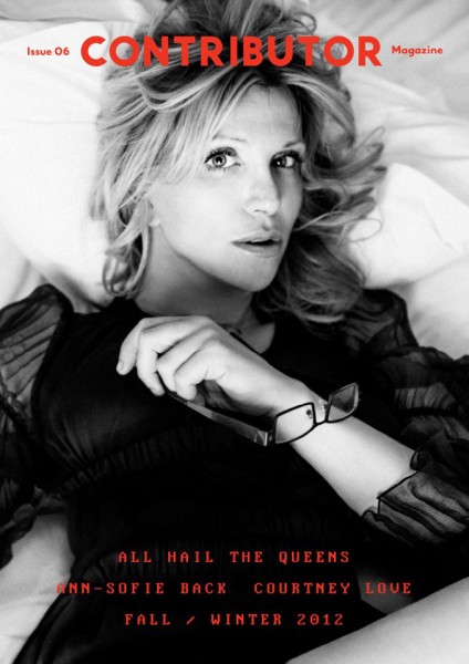 Courtney Love Shares Her Clothing Line for the Cover Story of Contributor Magazine #6 Courtney Love Shares Her Clothing Line for the Cover Story of Contributor Magazine #6