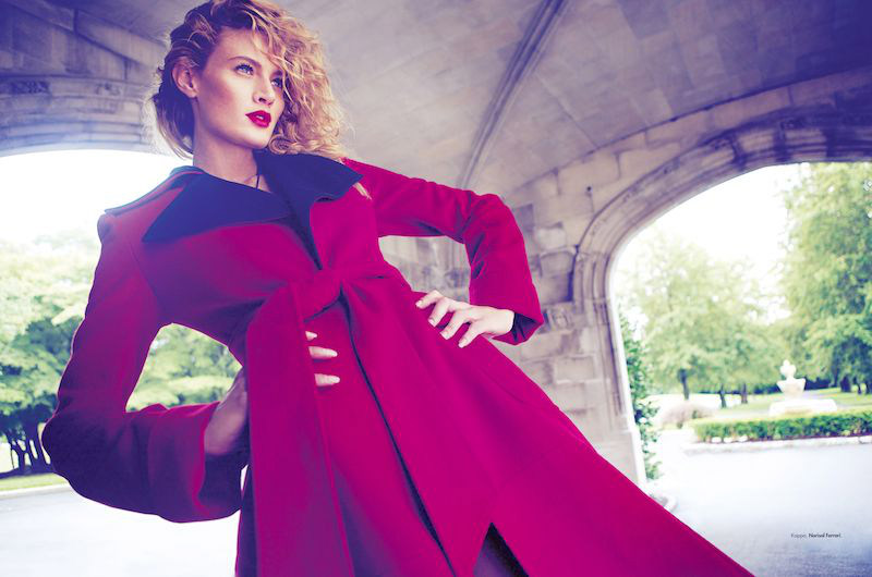 Michelle Buswell Stars in Plaza Kvinna’s October 2012 Cover Story